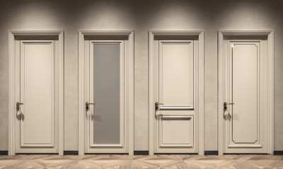 现代单开门3D模型下载